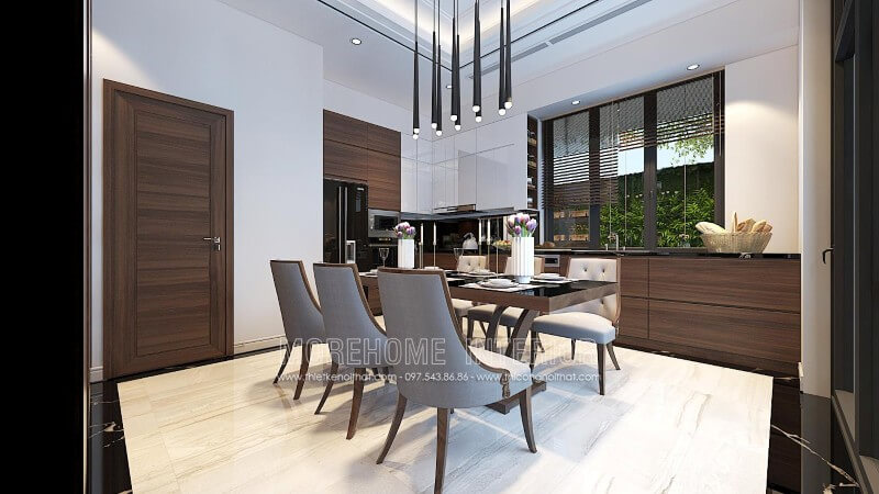 Lựa chọn tủ bếp gỗ công nghiệp là một trong những giải pháp hoàn hảo cho không gian nhà bếp nhỏ Tủ bếp đẹp