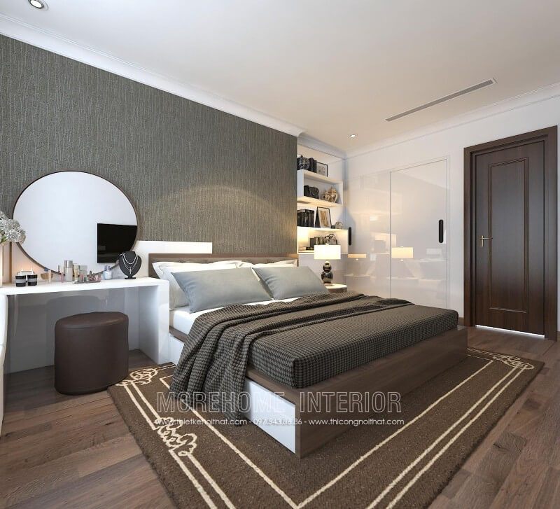 Mẫu giường ngủ gỗ công nghiệp được nhiều khách hàng yêu thích và lựa chọn nhiều trong thời gian gần đây