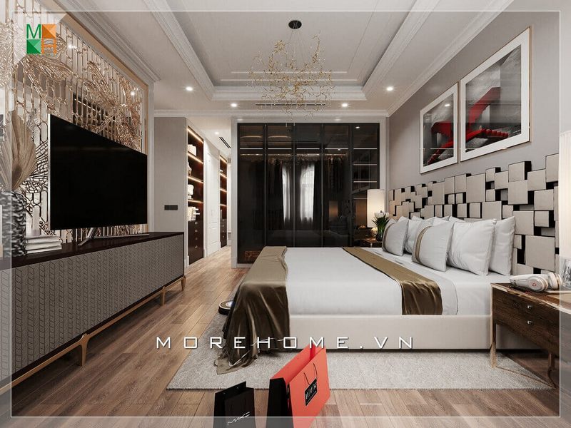 Ấn tượng với hai tranh canvas đẹp và độc đáo biến căn phòng ngủ chung cư, biệt thự, nhà phố trở nên sinh động và đẹp hơn.