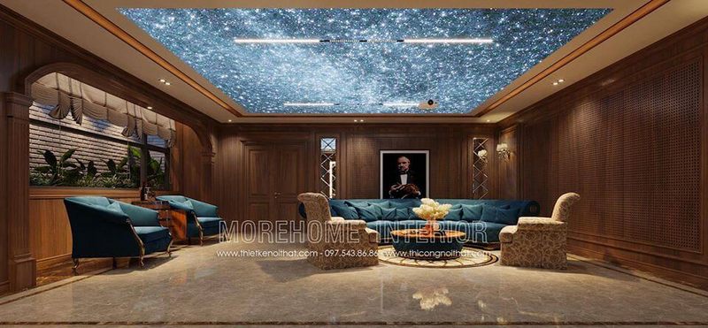 Công ty thiết kế nội thất cao cấp cho tầng hầm biệt thự sang trọng tại Hải Phòng.